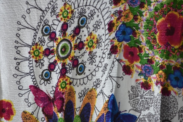 detal haftu ludowego